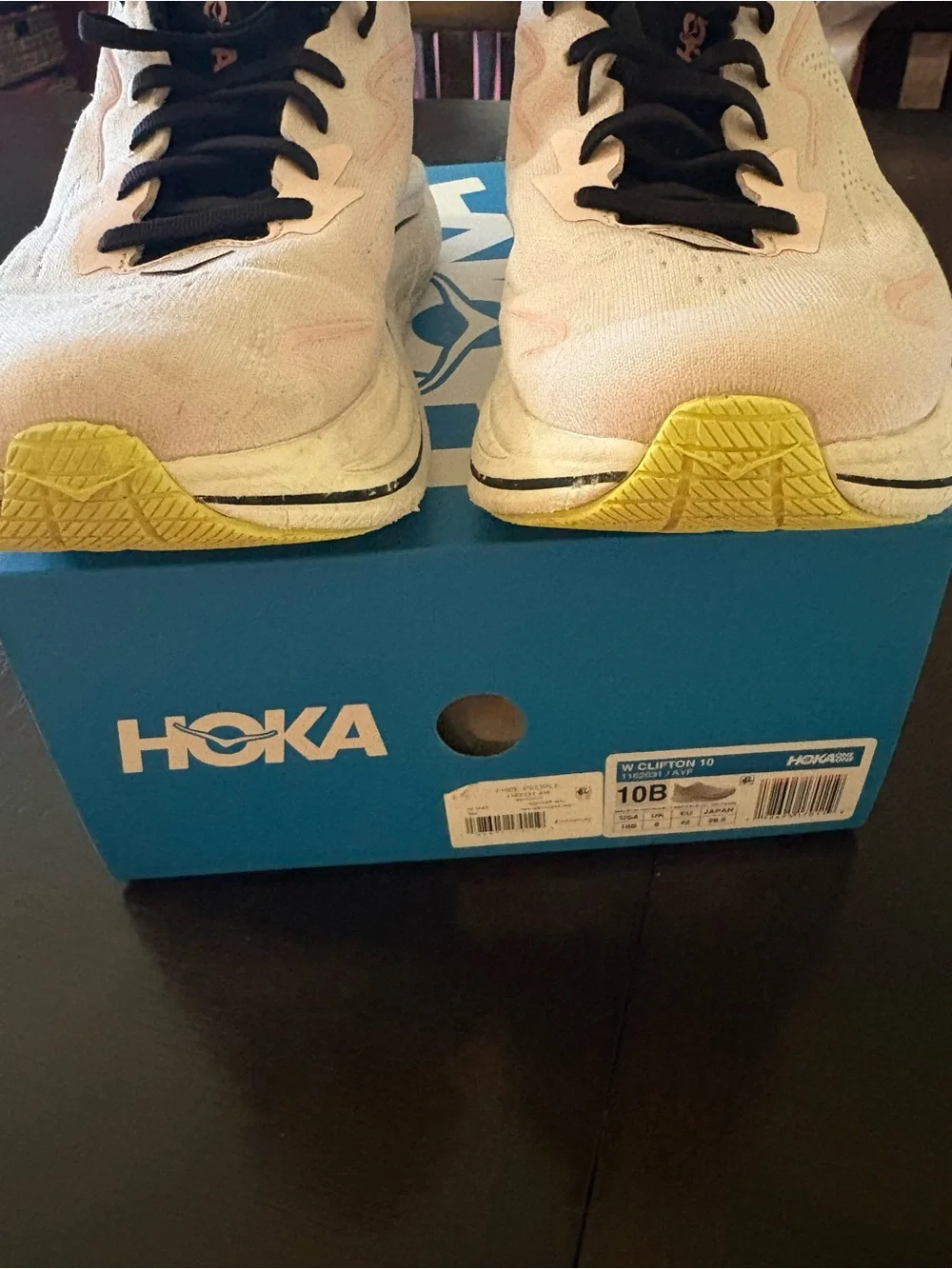 Hoka Women’s Athletic Shoes - Light Pink and Black